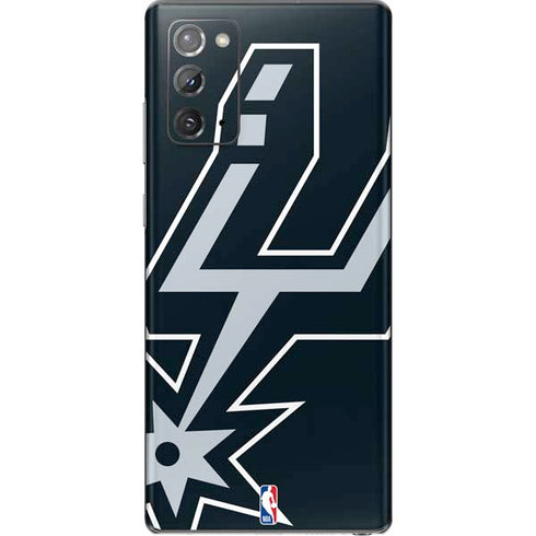 NBA San Antonio Spurs Large Logo Galaxy Note20 5G Skin
